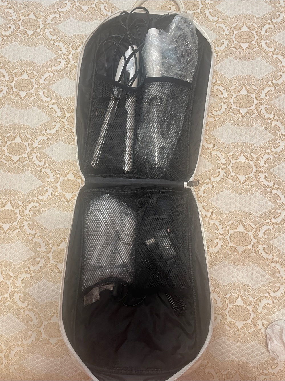 Travel Hair Styling Set - Black and Silver - Picture 2 of 4